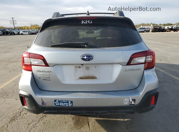 4S4BSAFC2K3369496 2019 SUBARU OUTBACK Серебряный Вид сзади