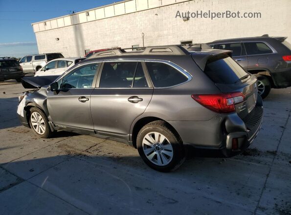 4S4BSAFC6K3277971 2019 SUBARU OUTBACK Серый Задняя левая четверть