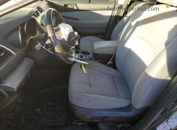 4S4BSAFC6K3277971 2019 SUBARU OUTBACK Серый Вид салона спереди