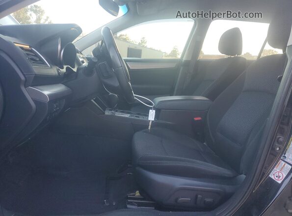 4S4BSAFC7K3387363 2019 SUBARU OUTBACK Черный Вид салона спереди
