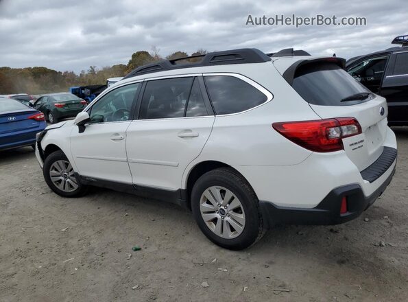 4S4BSAFC8K3249041 2019 SUBARU OUTBACK Белый Задняя левая четверть