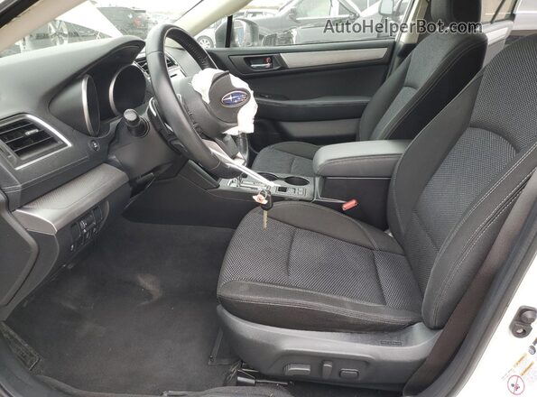 4S4BSAFC8K3249041 2019 SUBARU OUTBACK Белый Вид салона спереди