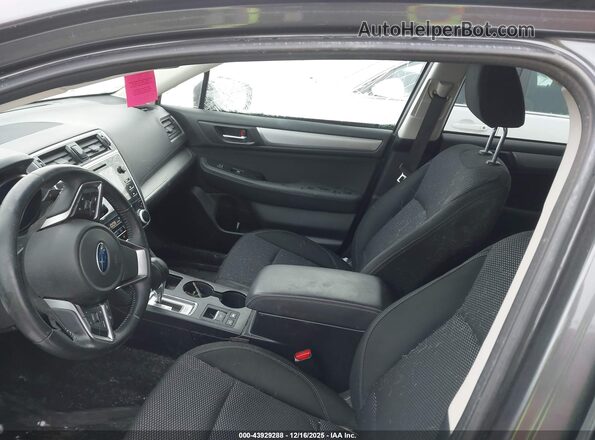 4S4BSAFC9K3338228 2019 SUBARU OUTBACK Gray Widok wnętrza z przodu