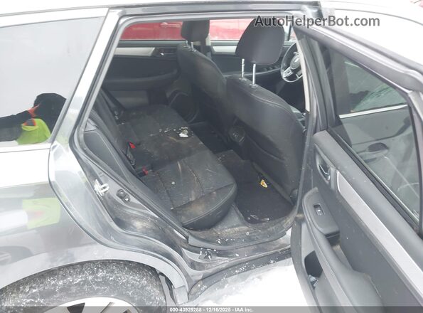 4S4BSAFC9K3338228 2019 SUBARU OUTBACK Gray Widok naklejki z numerem VIN