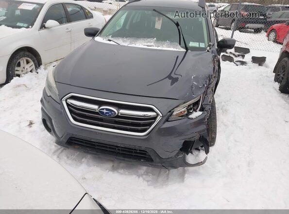 4S4BSAFC9K3338228 2019 SUBARU OUTBACK Gray Widok wnętrza z tyłu
