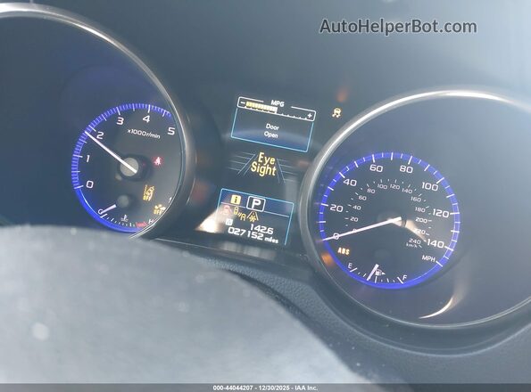 4S4BSAHC5J3235092 2018 SUBARU OUTBACK Красный Вид задних сидений