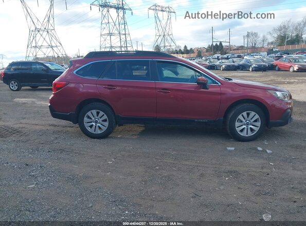 4S4BSAHC5J3235092 2018 SUBARU OUTBACK Красный Панорамный вид салона 360°