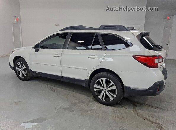 4S4BSAKC8J3302664 2018 SUBARU OUTBACK Белый Задняя левая четверть