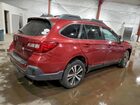 2019 Subaru Outback 2.5i Limited Красный vin: 4S4BSANC7K3392032
