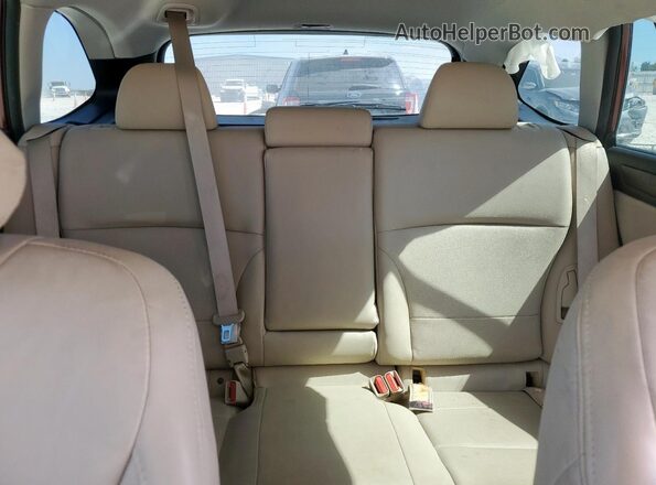 4S4BSBNCXG3299356 2016 SUBARU OUTBACK Темно-бордовый Вид задних сидений