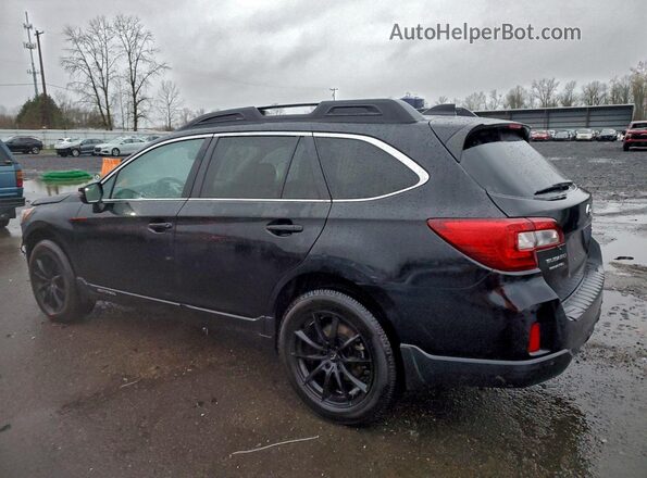 4S4BSENC4H3401530 2017 SUBARU OUTBACK Черный Задняя левая четверть