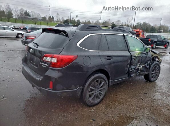 4S4BSENC4H3401530 2017 SUBARU OUTBACK Черный Задняя правая четверть