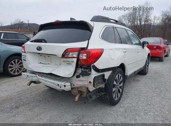 4S4BSENC5G3356404 2016 SUBARU OUTBACK White Widok z przodu