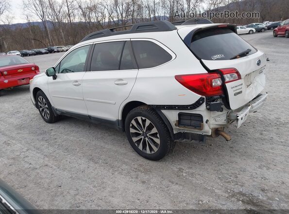4S4BSENC5G3356404 2016 SUBARU OUTBACK White Tył lewy
