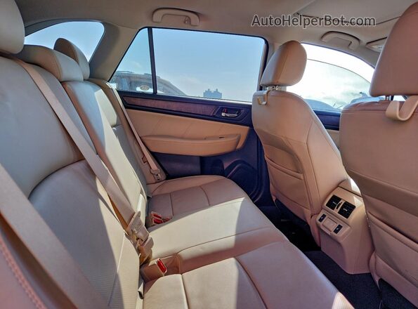 4S4BSENC7K3383872 2019 SUBARU OUTBACK Белый Вид задней части салона