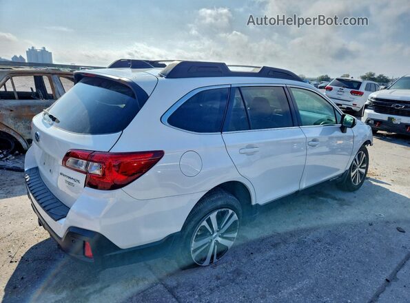 4S4BSENC7K3383872 2019 SUBARU OUTBACK Белый Задняя правая четверть