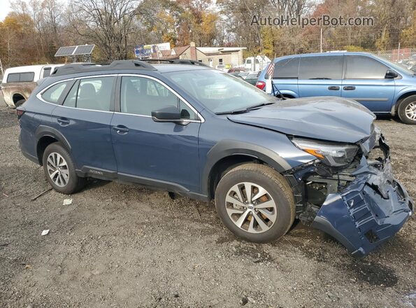 4S4BTAAC0S3240225 2025 SUBARU OUTBACK Синий Передняя правая четверть