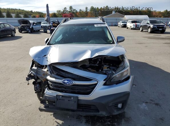 4S4BTACC3L3206374 2020 SUBARU OUTBACK Синий Вид спереди
