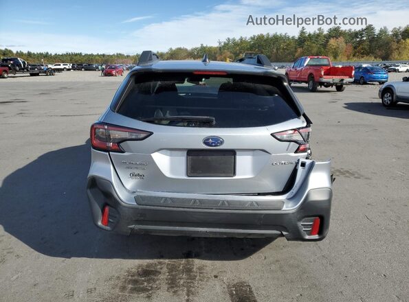 4S4BTACC3L3206374 2020 SUBARU OUTBACK Синий Вид сзади