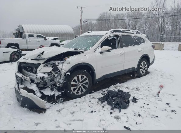 4S4BTACC3N3165246 2022 SUBARU OUTBACK Белый Передняя левая четверть
