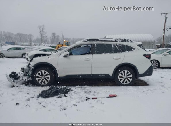 4S4BTACC3N3165246 2022 SUBARU OUTBACK Белый Панорамный вид салона 360°