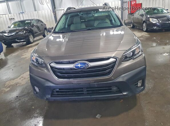 4S4BTADC1M3216482 2021 SUBARU OUTBACK Желто-коричневый Вид спереди