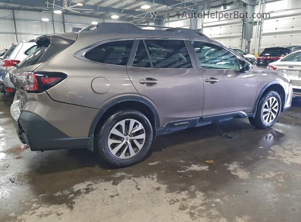 4S4BTADC1M3216482 2021 SUBARU OUTBACK Желто-коричневый Задняя правая четверть