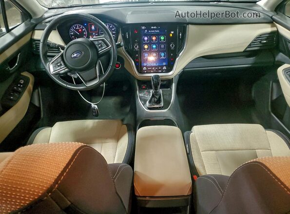 4S4BTADC1M3216482 2021 SUBARU OUTBACK Желто-коричневый Вид панели приборов