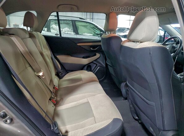 4S4BTADC1M3216482 2021 SUBARU OUTBACK Желто-коричневый Вид задней части салона
