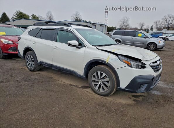 4S4BTADC3N3119222 2022 SUBARU OUTBACK Белый Передняя правая четверть