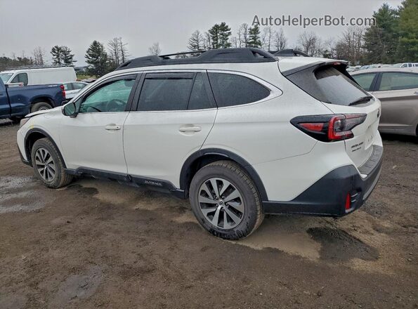 4S4BTADC3N3119222 2022 SUBARU OUTBACK Белый Задняя левая четверть