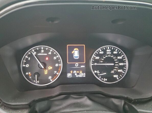 4S4BTADC3N3119222 2022 SUBARU OUTBACK Белый Вид щитка приборов