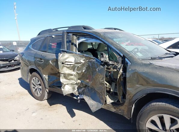 4S4BTADC8M3106870 2021 SUBARU OUTBACK Green Vista frontal