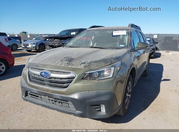 4S4BTADC8M3106870 2021 SUBARU OUTBACK Green Vista tres cuartos delantera izquierda