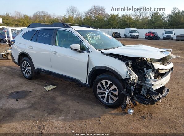 4S4BTADC9M3117828 2021 SUBARU OUTBACK White Przód prawy