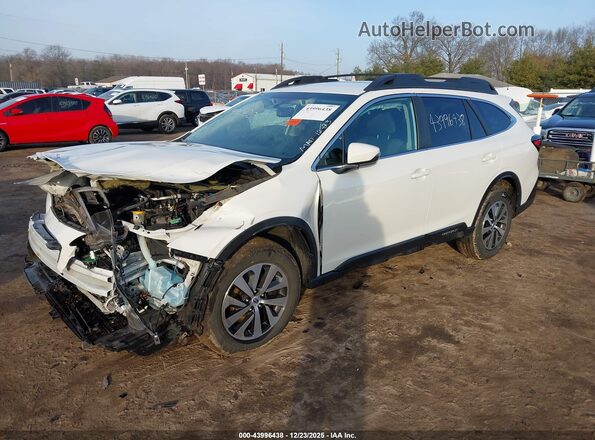 4S4BTADC9M3117828 2021 SUBARU OUTBACK White Przód lewy