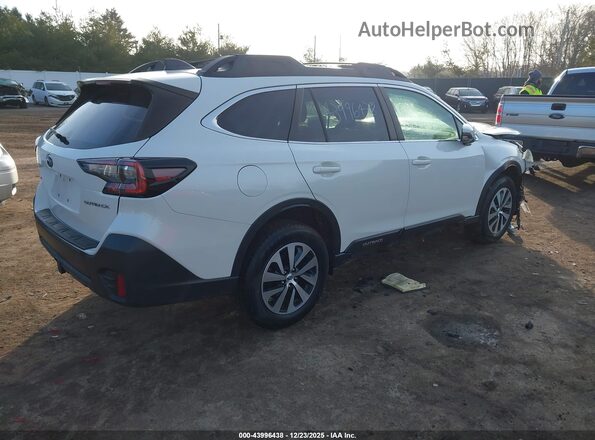 4S4BTADC9M3117828 2021 SUBARU OUTBACK White Tył prawy
