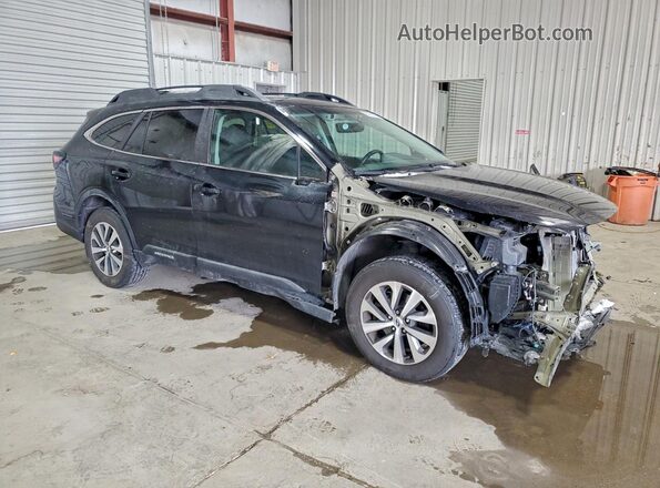 4S4BTAEC8L3158285 2020 SUBARU OUTBACK Черный Передняя правая четверть