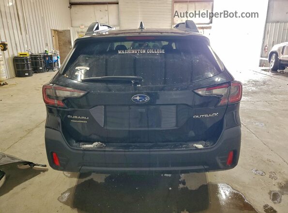 4S4BTAEC8L3158285 2020 SUBARU OUTBACK Черный Вид сзади