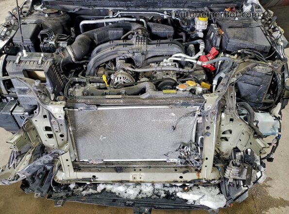 4S4BTAEC8L3158285 2020 SUBARU OUTBACK Черный Вид подкапотного пространства