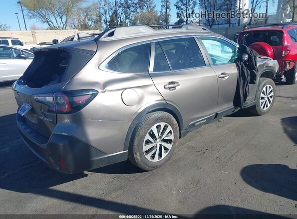 4S4BTAFC2N3170871 2022 SUBARU OUTBACK Серый Задняя правая четверть