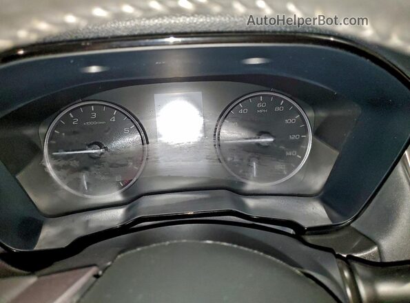 4S4BTAFC5R3124053 2024 SUBARU OUTBACK Синий Вид щитка приборов