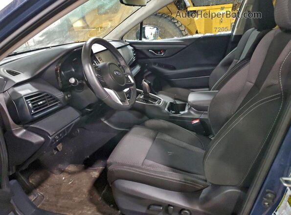 4S4BTAFC5R3124053 2024 SUBARU OUTBACK Синий Вид салона спереди