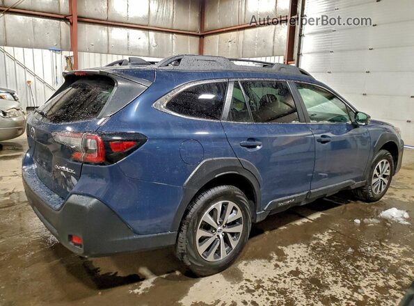 4S4BTAFC5R3124053 2024 SUBARU OUTBACK Синий Задняя правая четверть