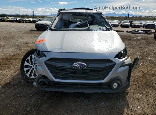 4S4BTAFC7R3281437 2024 SUBARU OUTBACK Silver Вид спереду