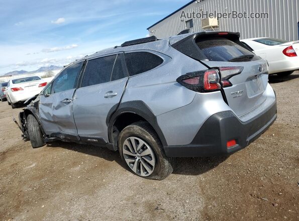 4S4BTAFC7R3281437 2024 SUBARU OUTBACK Silver Задня ліва чверть
