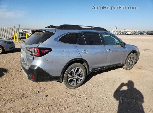 4S4BTALC6L3148177 2020 SUBARU OUTBACK Серебряный Задняя правая четверть