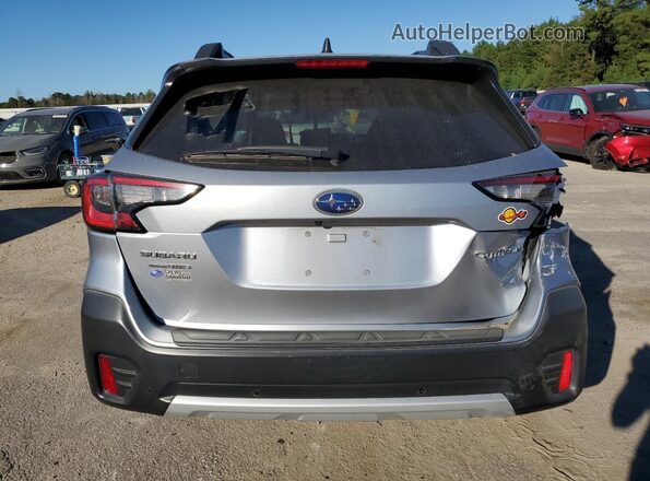 4S4BTANC7L3250892 2020 SUBARU OUTBACK Серебряный Вид сзади