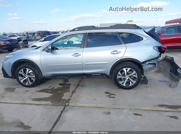 4S4BTANC7M3217781 2021 SUBARU OUTBACK Серебряный Панорамный вид салона 360°