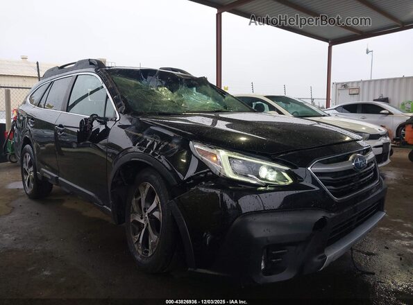 4S4BTANC8M3156747 2021 SUBARU OUTBACK Black Передня права чверть